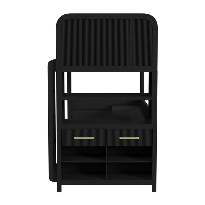 Ridgemont - Loft Complete Bunk Bed – Bunk Beds by Elements International at Furniture Wholesale Plus , Nashville furniture store