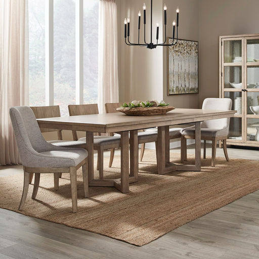 Proximity Place - Double Pedestal Table Set – 5 Piece Dining Room Sets by Liberty Furniture at Furniture Wholesale Plus , Nashville furniture store