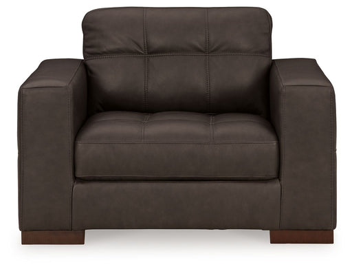 Luigi - Thunder - Chair And A Half - Premium Arm Chairs from Signature Design by Ashley® - Just $838! Shop now at Furniture Wholesale Plus  We are the best furniture store in Nashville, Hendersonville, Goodlettsville, Madison, Antioch, Mount Juliet, Lebanon, Gallatin, Springfield, Murfreesboro, Franklin, Brentwood