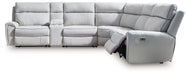 Social Pointe - Reclining Sectional – Reclining Sectionals by Signature Design by Ashley® at Furniture Wholesale Plus , Nashville furniture store