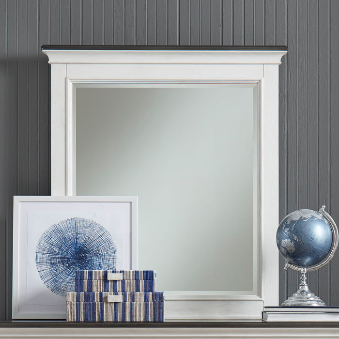 Allyson Park - Crown Mirror – Mirrors by Liberty Furniture at Furniture Wholesale Plus , Nashville furniture store