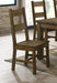 Coleman - Dining Side Chair (Set of 2) - Rustic Golden Brown – Chair Sets by CoasterEveryday at Furniture Wholesale Plus , Nashville furniture store