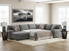 Clarington - Sectional – Stationary Sectionals by Signature Design by Ashley® at Furniture Wholesale Plus , Nashville furniture store