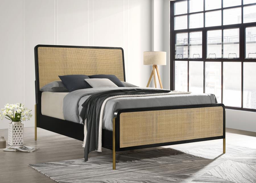 Arini - Rattan Panel Bed – Panel Beds by CoasterElevations at Furniture Wholesale Plus , Nashville furniture store