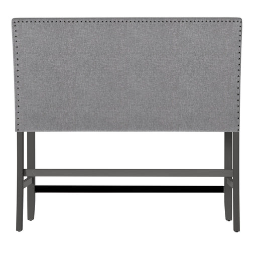 Seneca - Upholstered Back Bench - Walnut Ash - Premium Dining Benches from Emerald Home - Just $249! Shop now at Furniture Wholesale Plus  We are the best furniture store in Nashville, Hendersonville, Goodlettsville, Madison, Antioch, Mount Juliet, Lebanon, Gallatin, Springfield, Murfreesboro, Franklin, Brentwood