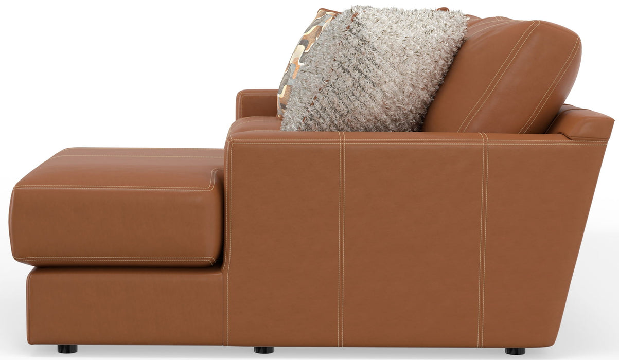Minori - Italian Leather Sectional – Stationary Sectionals by Jackson at Furniture Wholesale Plus , Nashville furniture store