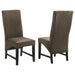 Barrand - Upholstered Dining Side Chair (Set of 2) – Chair Sets by Coaster Fine Furniture at Furniture Wholesale Plus , Nashville furniture store