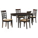 Gabriel - Extension Leaf Dining Table Set – 5 Piece Dining Room Sets by Coaster Fine Furniture at Furniture Wholesale Plus , Nashville furniture store