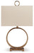 Mahala - Metal Table Lamp  - Antique Gold Finish – Table Lamps by Signature Design by Ashley® at Furniture Wholesale Plus , Nashville furniture store