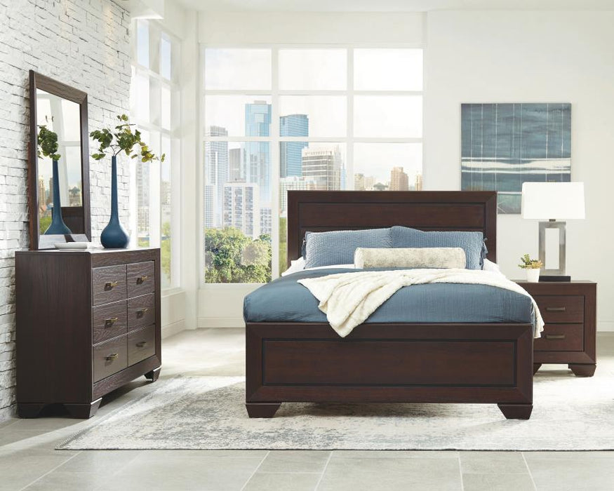Kauffman - Transitional Panel Bed Bedroom Set – 4 Piece Bedroom Sets by CoasterEveryday at Furniture Wholesale Plus , Nashville furniture store