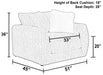 Bucktown - Chair & 1/2 - Parchment – Arm Chairs by Jackson at Furniture Wholesale Plus , Nashville furniture store