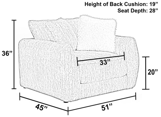 Bucktown - Chair & 1/2 - Parchment – Arm Chairs by Jackson at Furniture Wholesale Plus , Nashville furniture store