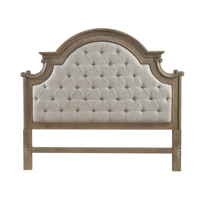 Magnolia Manor - Upholstered Panel Headboard – Upholstered Headboards by Liberty Furniture at Furniture Wholesale Plus , Nashville furniture store