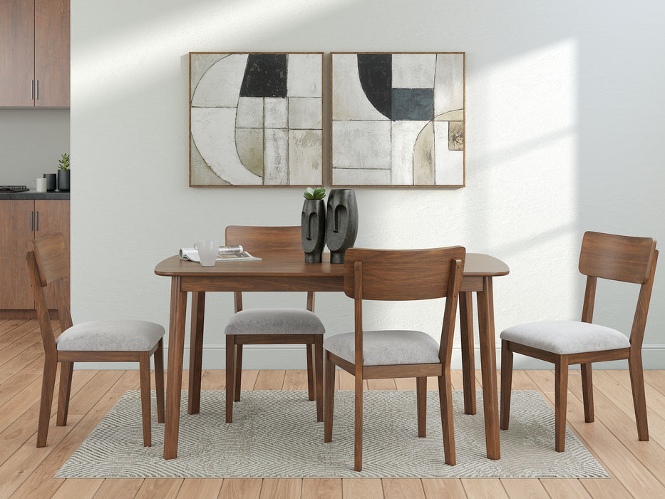 Tameride - Dining Room Table Set (Set of 5) - Brown – 5 Piece Dining Room Sets by Signature Design by Ashley® at Furniture Wholesale Plus , Nashville furniture store