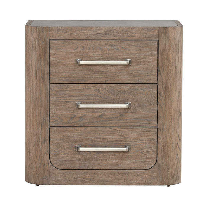 South Bend - Nightstand With Charging Station - Burnished Clay – Nightstands w/ Charging Stations by Liberty Furniture at Furniture Wholesale Plus , Nashville furniture store