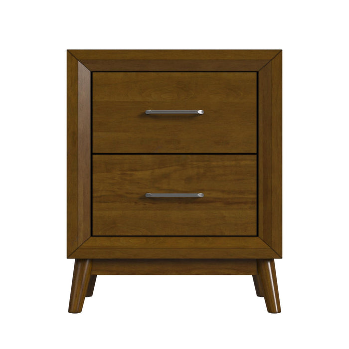 Santa Barbara - 2-Drawer Cabinet - Walnut – Accent Nightstands by Elements International at Furniture Wholesale Plus , Nashville furniture store