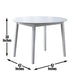 Naples - Drop Leaf Dining Set – 3 Piece Dining Room Sets by Steve Silver Furniture at Furniture Wholesale Plus , Nashville furniture store