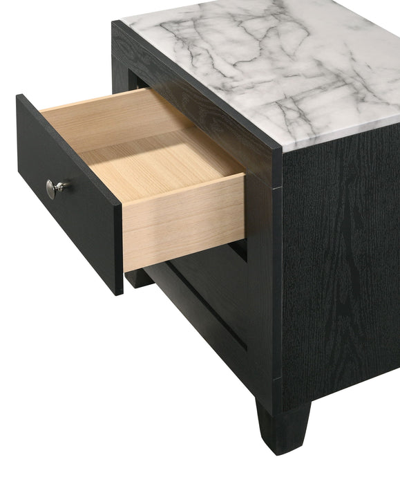 Cadence - Nightstand - Black – Accent Nightstands by Crown Mark at Furniture Wholesale Plus , Nashville furniture store