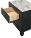 Cadence - Nightstand - Black – Accent Nightstands by Crown Mark at Furniture Wholesale Plus , Nashville furniture store