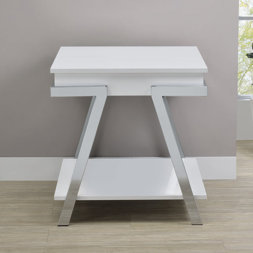 Zena - End Tables - White – End Tables by Steve Silver Furniture at Furniture Wholesale Plus , Nashville furniture store