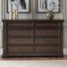 Providence Park - 8 Drawer Dresser - Chateau Brown – Dressers by Liberty Furniture at Furniture Wholesale Plus , Nashville furniture store