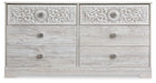 Paxberry - Six Drawer Dresser - Weatherworn - Whitewash – Dressers by Signature Design by Ashley® at Furniture Wholesale Plus , Nashville furniture store