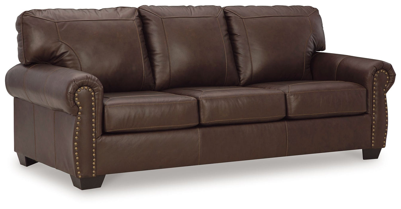 Colleton - Sofa - Dark Brown – Stationary Sofas by Signature Design by Ashley® at Furniture Wholesale Plus , Nashville furniture store