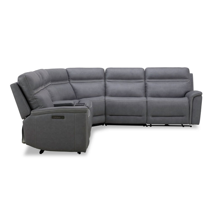 Cooper - 6 Piece Sectional – Reclining Sectionals by Liberty Furniture at Furniture Wholesale Plus , Nashville furniture store