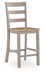 Harperfeld - Barstool (Set of 2) - Natural / Gray – Stool Sets by Signature Design by Ashley® at Furniture Wholesale Plus , Nashville furniture store