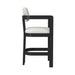 Portland - Arm Barstool (Set of 2) - Black / White – Stool Sets by Elements International at Furniture Wholesale Plus , Nashville furniture store