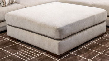 Linenhause - Oversized Accent Ottoman - Dune – Accent Ottomans by Benchcraft® at Furniture Wholesale Plus , Nashville furniture store