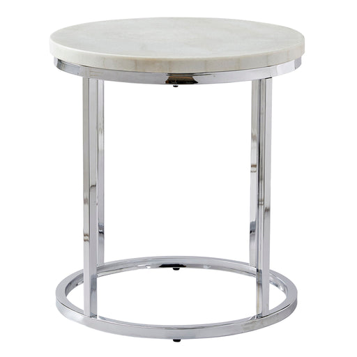 Echo - Marble Top Round Table – Cocktail Tables by Steve Silver Furniture at Furniture Wholesale Plus , Nashville furniture store