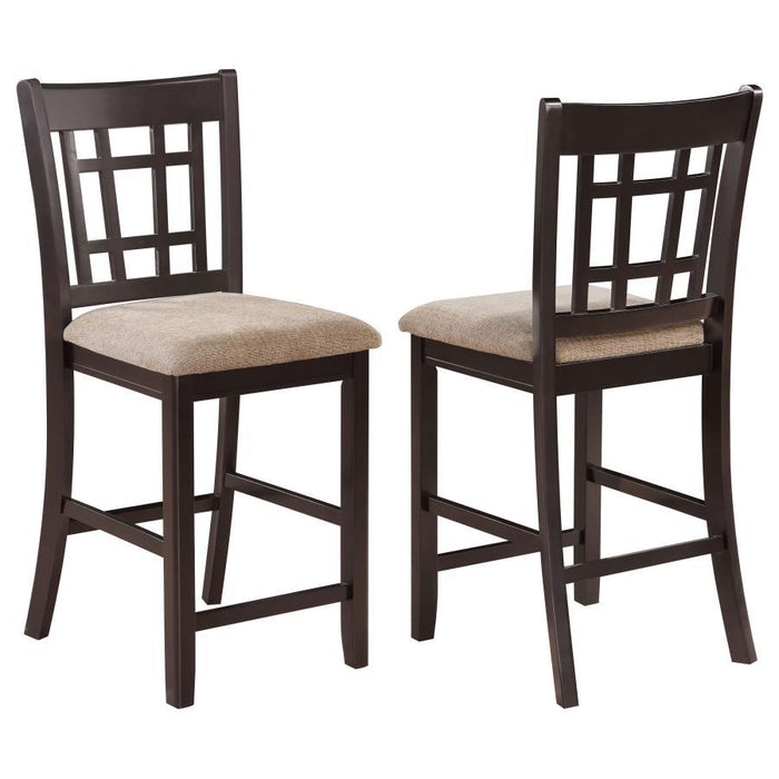 Lavon - Upholstered Counter Height Stools (Set of 2) - Premium Stool Sets from CoasterEveryday - Just $229! Shop now at Furniture Wholesale Plus  We are the best furniture store in Nashville, Hendersonville, Goodlettsville, Madison, Antioch, Mount Juliet, Lebanon, Gallatin, Springfield, Murfreesboro, Franklin, Brentwood