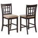 Lavon - Upholstered Counter Height Stools (Set of 2) - Premium Stool Sets from CoasterEveryday - Just $229! Shop now at Furniture Wholesale Plus  We are the best furniture store in Nashville, Hendersonville, Goodlettsville, Madison, Antioch, Mount Juliet, Lebanon, Gallatin, Springfield, Murfreesboro, Franklin, Brentwood