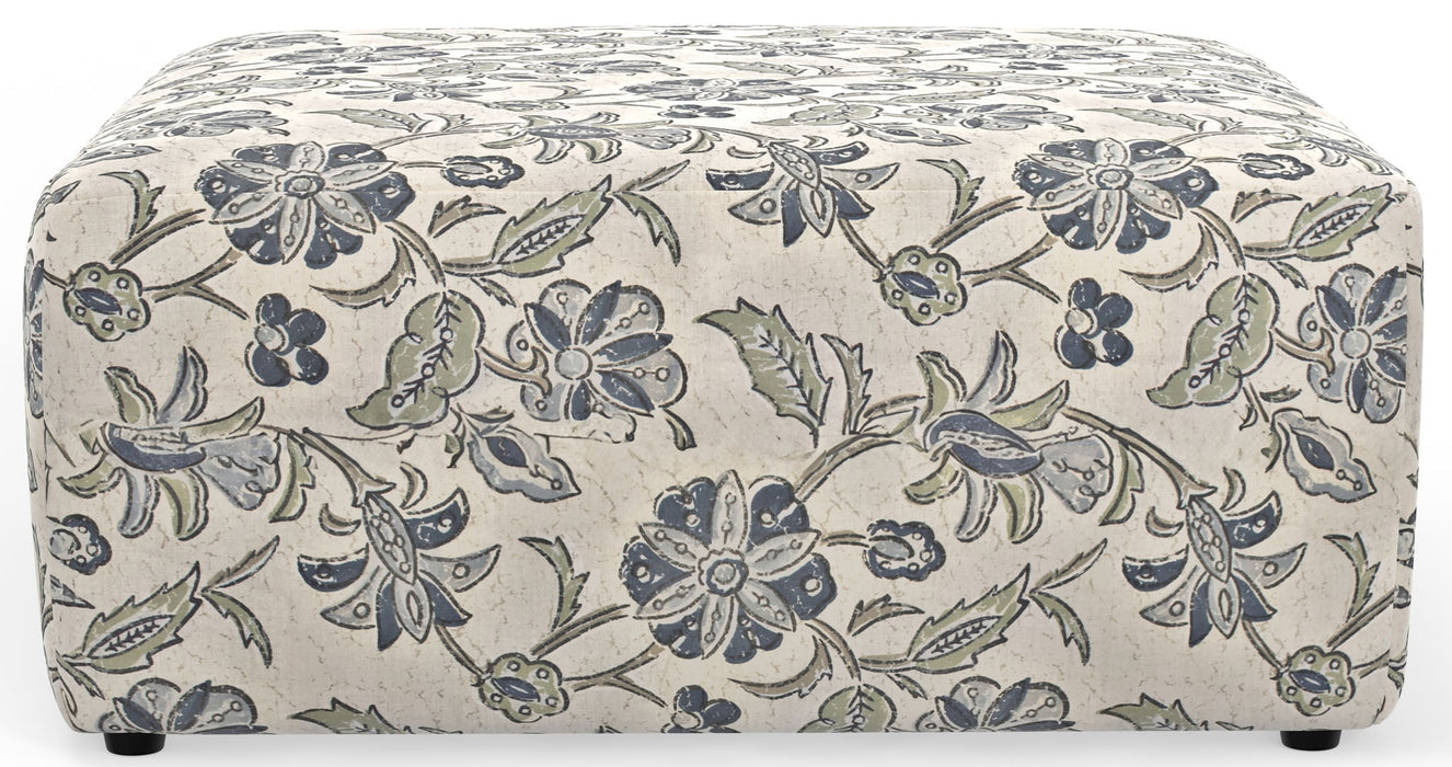 Stockbridge - Cocktail Ottoman - Denim – Coffee Table Ottomans by Jackson at Furniture Wholesale Plus , Nashville furniture store