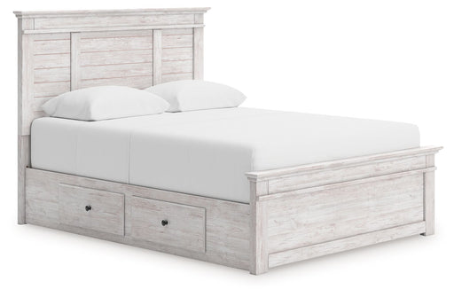 Makidern - Panel Storage Bed With 2 Under Bed Storage Units – Storage Beds by Signature Design by Ashley® at Furniture Wholesale Plus , Nashville furniture store