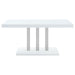 Brooklyn - Rectangular Dining Table - White High Gloss – Dining Tables by CoasterEssence at Furniture Wholesale Plus , Nashville furniture store