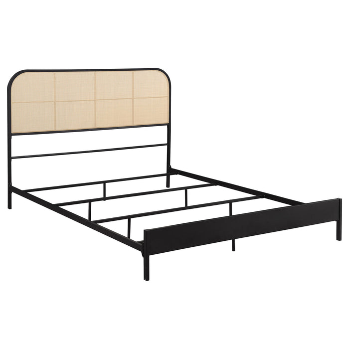 Amherst - Radio Weave Rattan Metal Bed – Panel Beds by Coaster Fine Furniture at Furniture Wholesale Plus , Nashville furniture store
