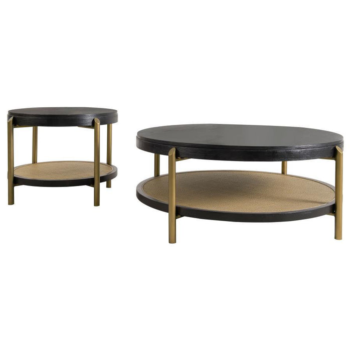 Arini - Round Coffee And End Table Set – Table Sets by Coaster Fine Furniture at Furniture Wholesale Plus , Nashville furniture store