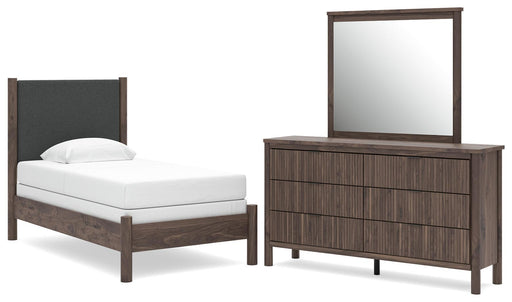 Pamytta - Upholstered Panel Bedroom Set – 3 Piece Bedroom Sets by Signature Design by Ashley® at Furniture Wholesale Plus , Nashville furniture store