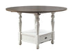 Joanna - Round Counter Height Table - Dark Brown – Counter Tables by Steve Silver Furniture at Furniture Wholesale Plus , Nashville furniture store