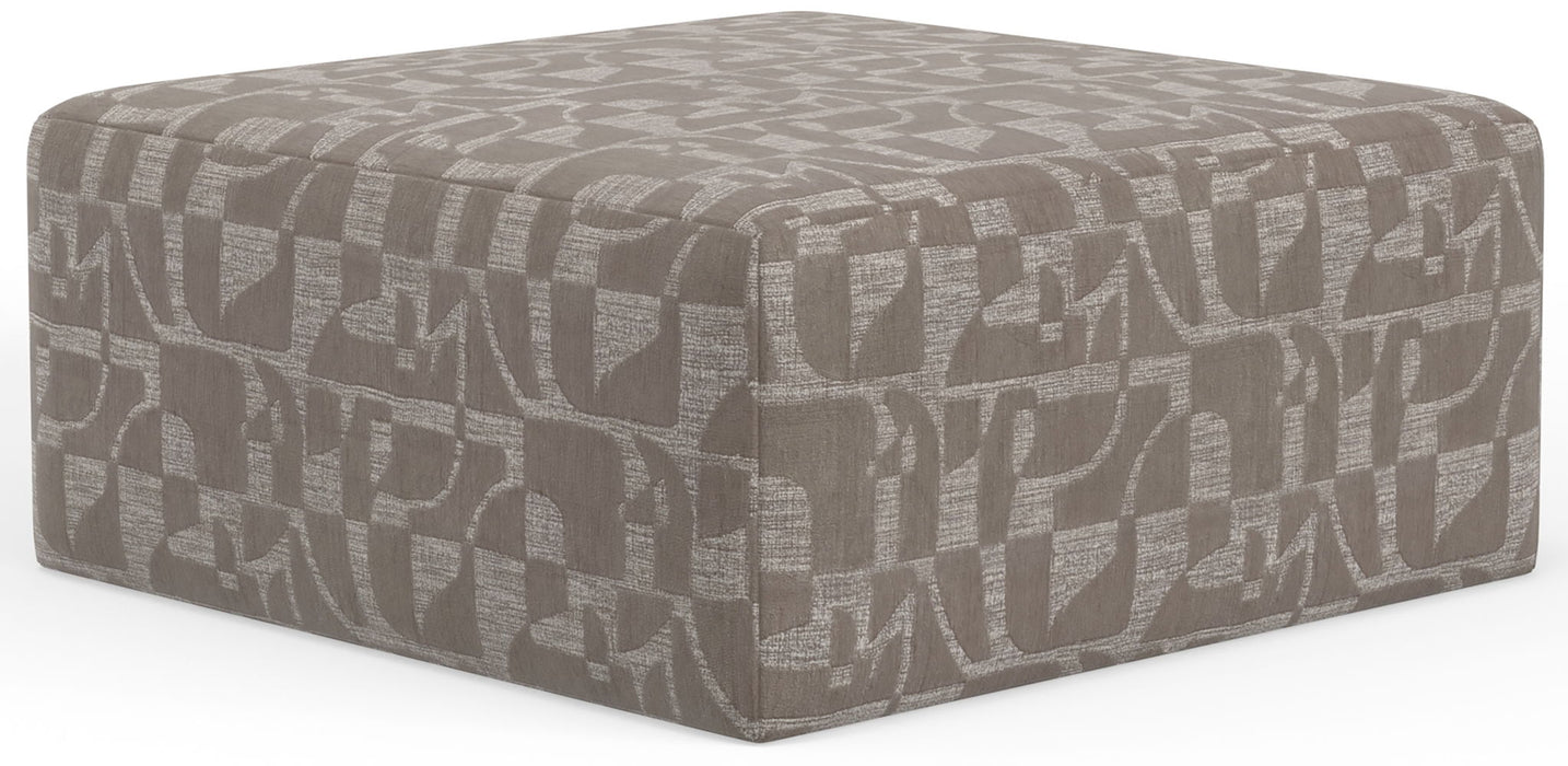 Zeke - Cocktail Ottoman - Cloud – Coffee Table Ottomans by Jackson at Furniture Wholesale Plus , Nashville furniture store