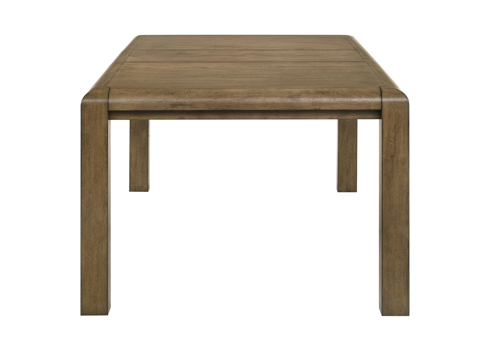 Cockrell - Dining Table ( With 18" Leaf) - Light Brown – Dining Tables with Extensions by Crown Mark at Furniture Wholesale Plus , Nashville furniture store