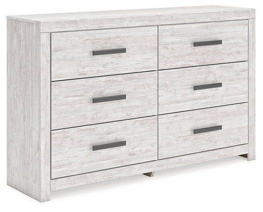 Cayboni - Six Drawer Dresser - Whitewash – Dressers by Signature Design by Ashley® at Furniture Wholesale Plus , Nashville furniture store