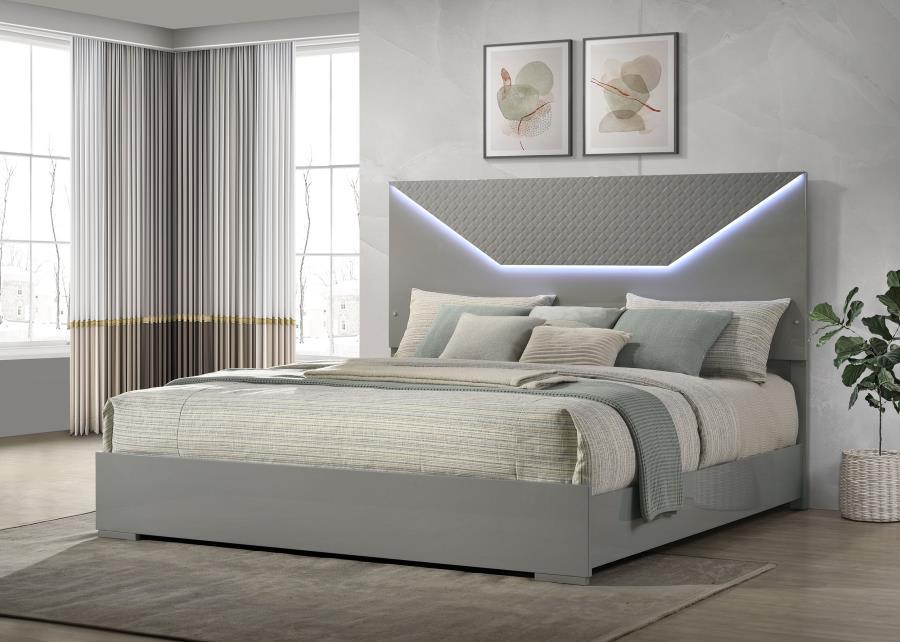 Ives - Panel Bed LED Headboard – Panel Beds by Coaster Fine Furniture at Furniture Wholesale Plus , Nashville furniture store