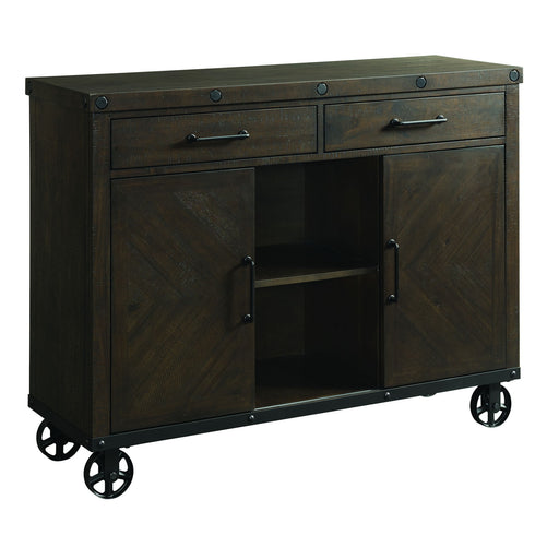 Colorado - Server - Dark Brown – Servers by Elements International at Furniture Wholesale Plus , Nashville furniture store
