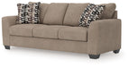 Triston-Peaks - Queen Sofa Sleeper - Suede – Sleeper Sofas by Benchcraft® at Furniture Wholesale Plus , Nashville furniture store