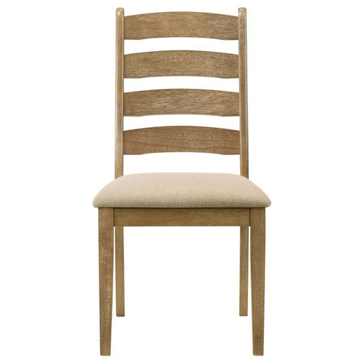 Danvers - Wood Dining Side Chair (Set of 2) - Brown Oak – Chair Sets by Coaster Fine Furniture at Furniture Wholesale Plus , Nashville furniture store