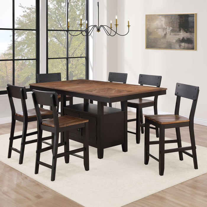 Bermuda - Counter Dining Set - Premium 5 Piece Dining Room Sets from Steve Silver Furniture - Just $1339! Shop now at Furniture Wholesale Plus  We are the best furniture store in Nashville, Hendersonville, Goodlettsville, Madison, Antioch, Mount Juliet, Lebanon, Gallatin, Springfield, Murfreesboro, Franklin, Brentwood