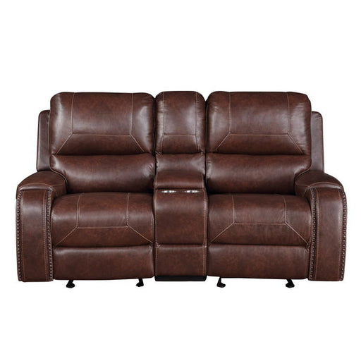 Keily - Manual Motion Glider Loveseat – Reclining Loveseats by Steve Silver Furniture at Furniture Wholesale Plus , Nashville furniture store